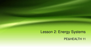 ENERGY SYSTEMS