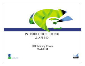 Module 01 - RBI Introduction