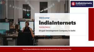 Drupal Development Company in Delhi