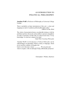 An Introduction to Political Philosophy