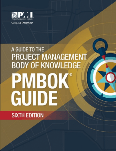 PMBOK Guide 6 edition