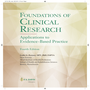 Clinical Research Textbook: Evidence-Based Practice