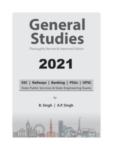 General Studies 2021
