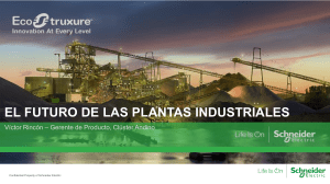 EcoStruxure Plant - El Futuro de las Plantas Industriales