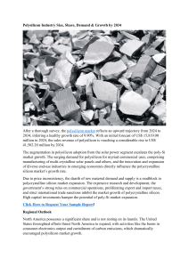 Polysilicon Industry Size, Share, Demand & Growth by 2034