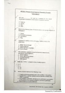 API 510 Prep Question