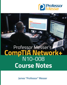 Comptia comptia security+ n10-008 professor messer notes