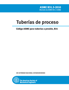 ASME B31 3 EN ESPANOL TUBERIAS DE PROCES