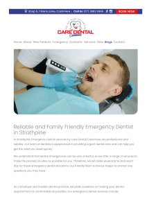 Emergency dentist Strathpine  