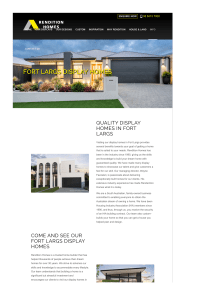 Fort Largs Display Homes