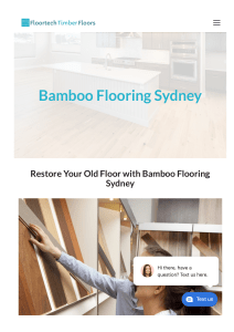 Bamboo Flooring Sydney