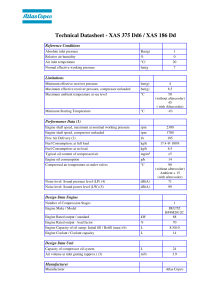 XAS 375 Dd6 / XAS 186 Dd Technical Datasheet