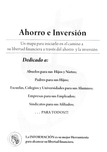 Ahorro e Inversion