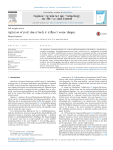 Agitation of yield stress fluids in different vessel shapes