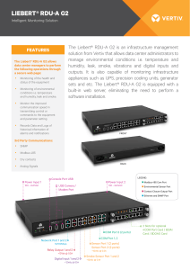 liebert-rdu-a-g2-datasheet