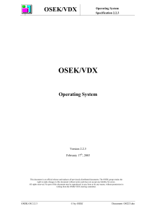 OSEK 2.2.3