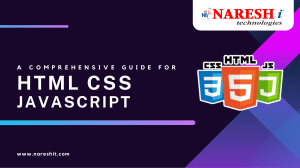 A Comprehensive Guide for HTML CSS JavaScript Online Training