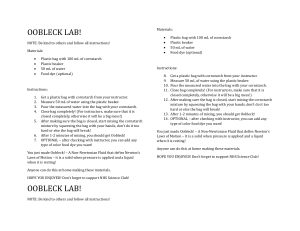 OOBLECK directions 2024