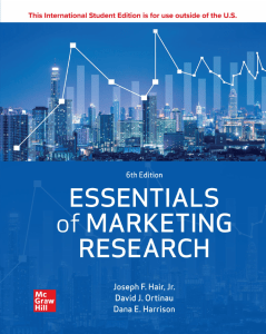 Joseph F. Hair, David J. Ortinau, Dana E. Harrison - Essentials of Marketing Research ISE-McGraw-Hill Education (2023)