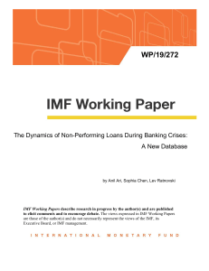 NPL Dynamics During Banking Crises: A New Database