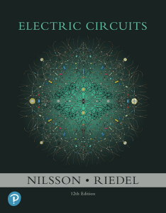 Electric Circuits Textbook by Nilsson & Riedel