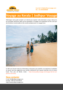 Voyage au Kerala