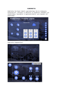 Kubernetes Temel Kavramları ve Bileşenleri Sunumu