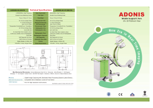 Adonis C-arm Brochure