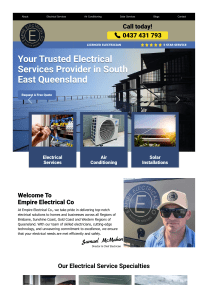 Electrician North Brisbane