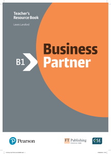 Business Partner B1 Teacher's Resource Book