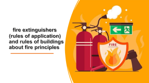 fire extinguishers (rules of application) and rules of buildings about fire principles 2