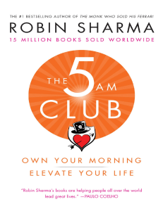 Robin Sharma - The 5AM Club