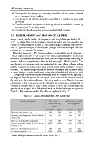 Agarwal- Railway engineering- sleeper density and spacing