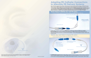 101419-01 Adapting PD Catheter Connections