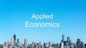 LESSON 1-APPLIED ECONOMICS