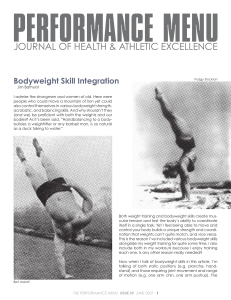 Article-bodyweight Skill