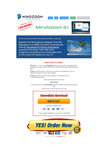 MindZoom Download - MindZoom uses techniques
