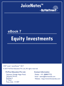 Equity Investments eBook: Market Structure & Trading