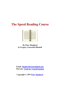 The-Speed-Reading-Course