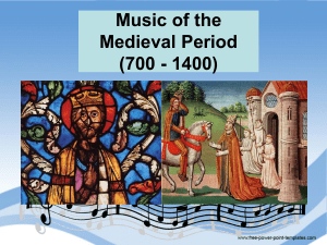 Medieval, Renaissance, Baroque Music History