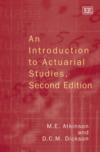 Introduction to Actuarial Studies, 2nd Edition