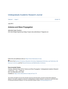 Antenna and Wave Propagation: Yagi-Uda Antenna Design