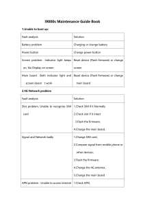 i9000sMaintenance guide book