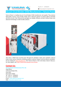 Vacuum Circuit Breaker (VCB) Manufacturers