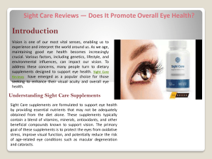 Sight Care Review price