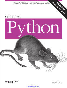 1. Learning Python, 5th Edition ( PDFDrive )