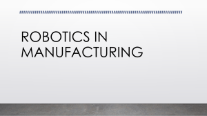 ROBOTICS TOPICS