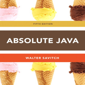 Absolute Java 5th Edition Textbook