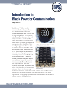 Black-Powder-Contamination-Introduction