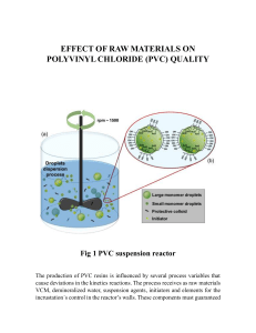 PVC Quality: Raw Material Effects